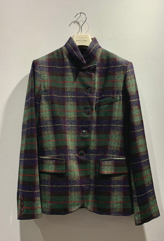 ALESSIA SANTI - Giacca fantasia scozzese