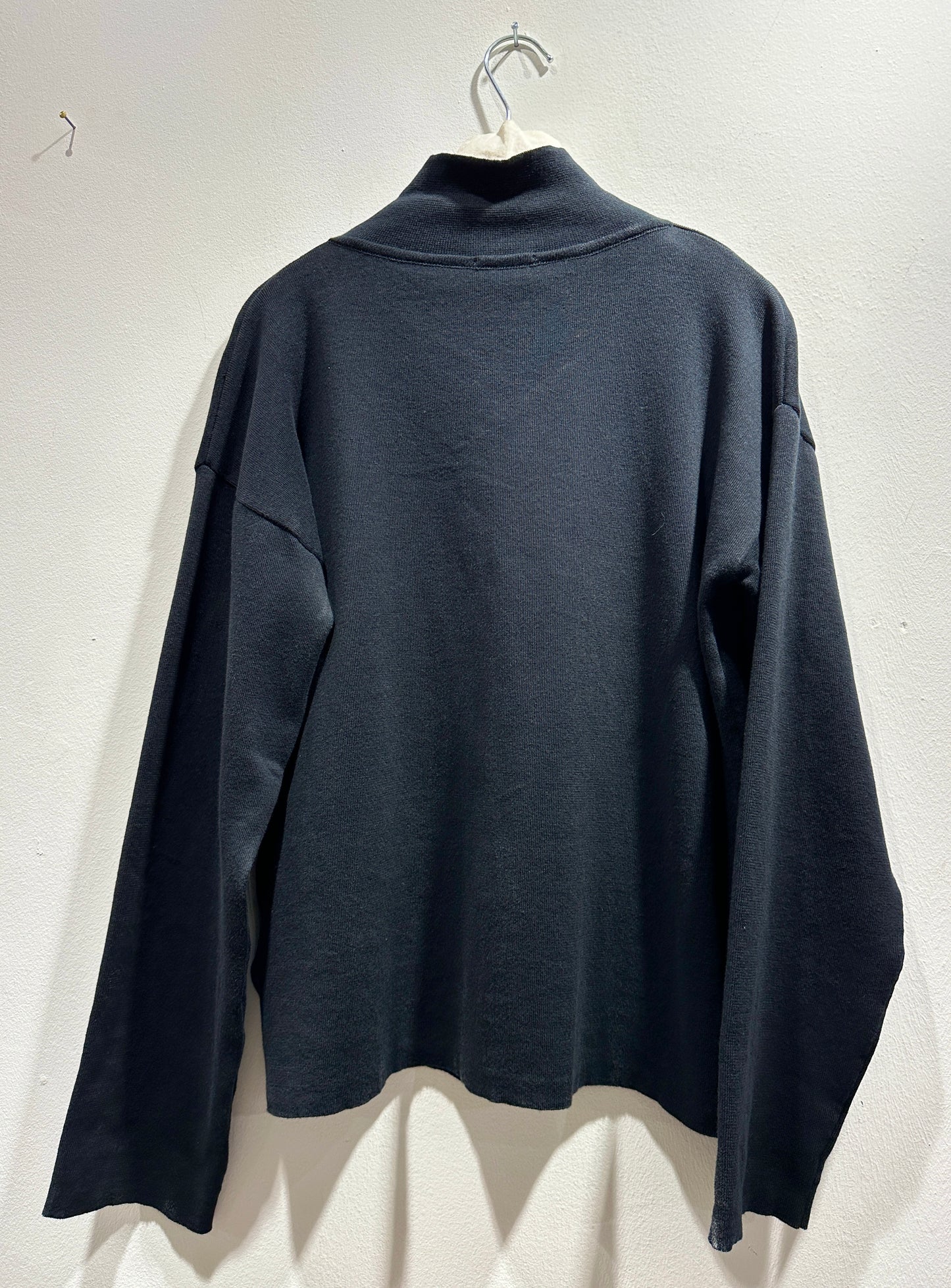 KNIT KNIT - Cardigan in cotone bicolore