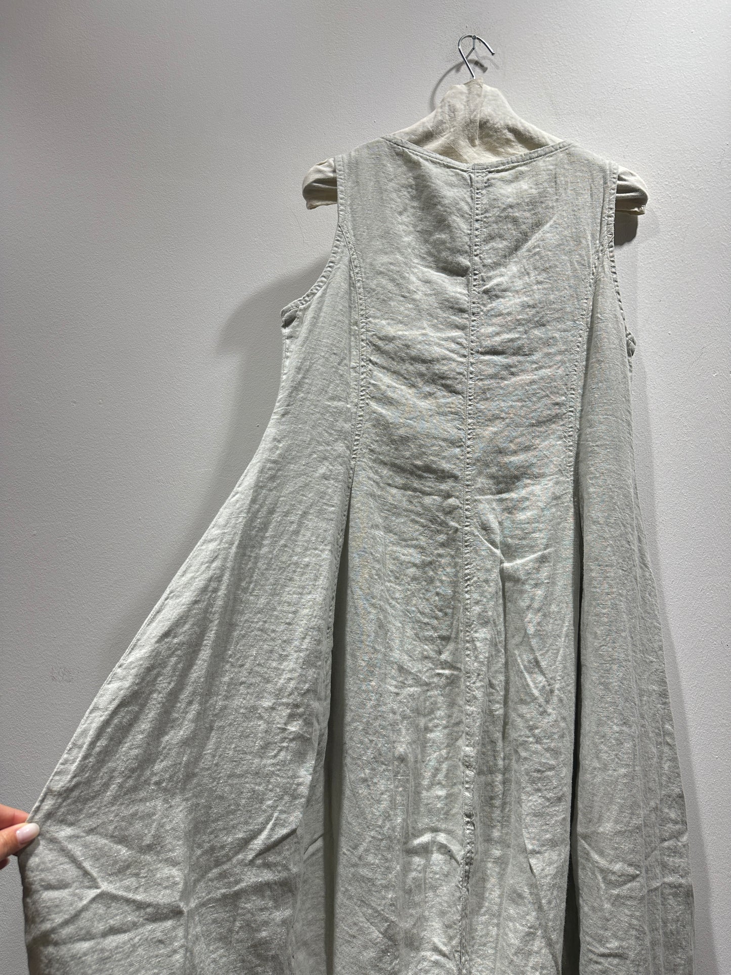 RUNDHOLZ - Abito in lino, Grey