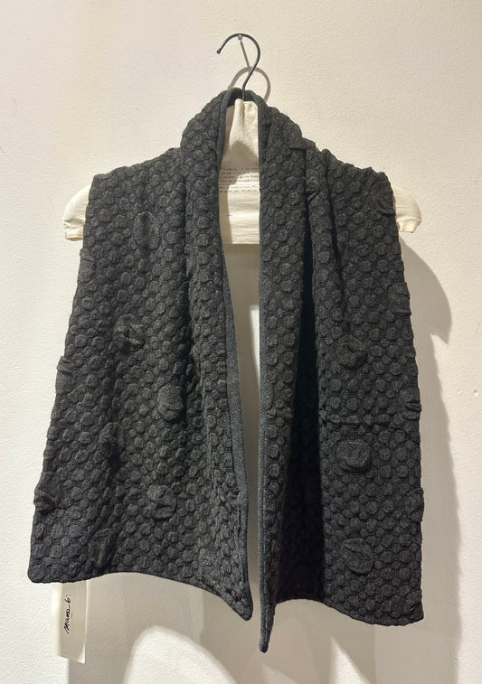 MAMA B - Sciarpa Luce, Bolla Antracite