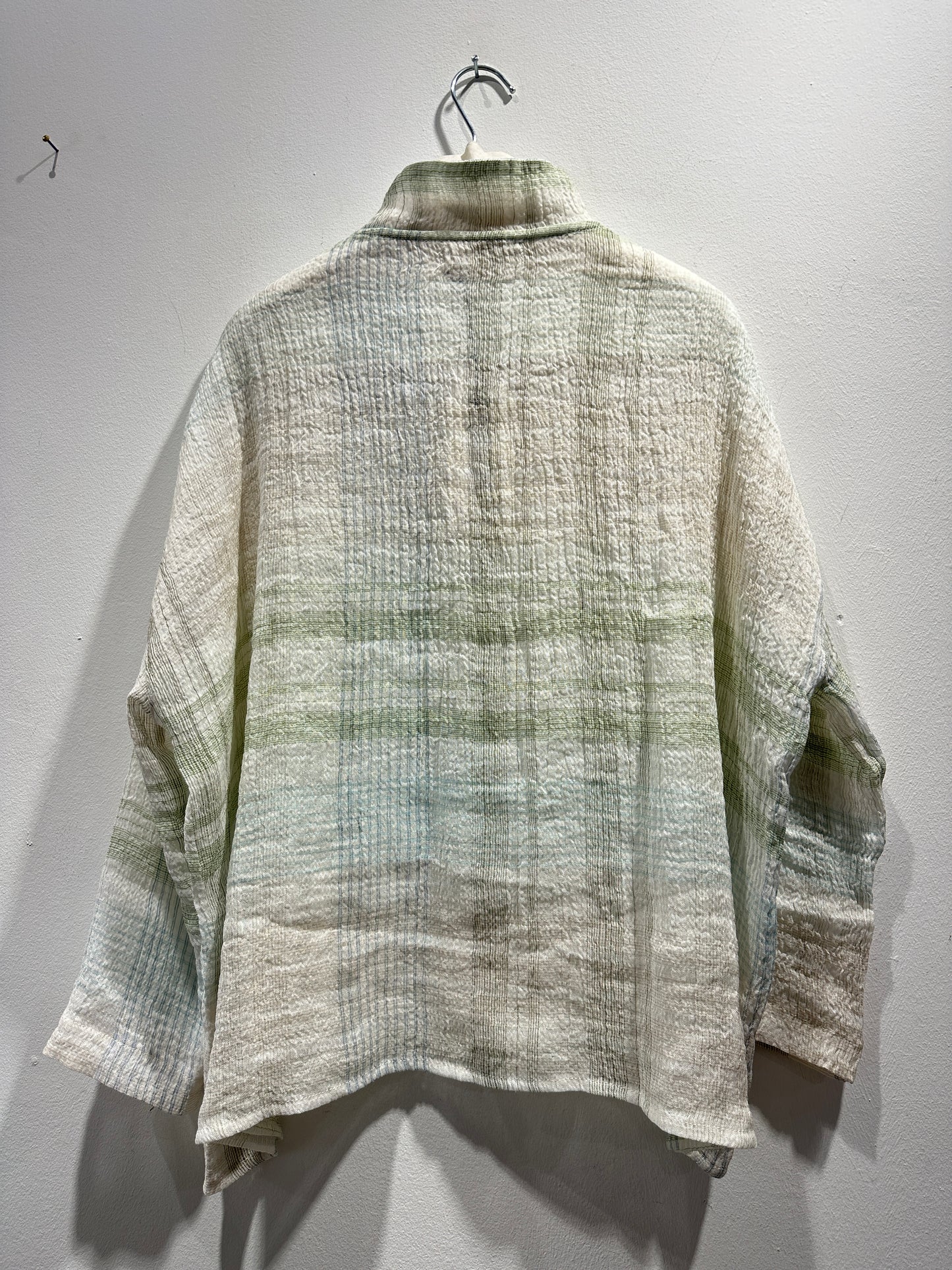 MAMA B - Camicia over misto lino Pirri, Camp