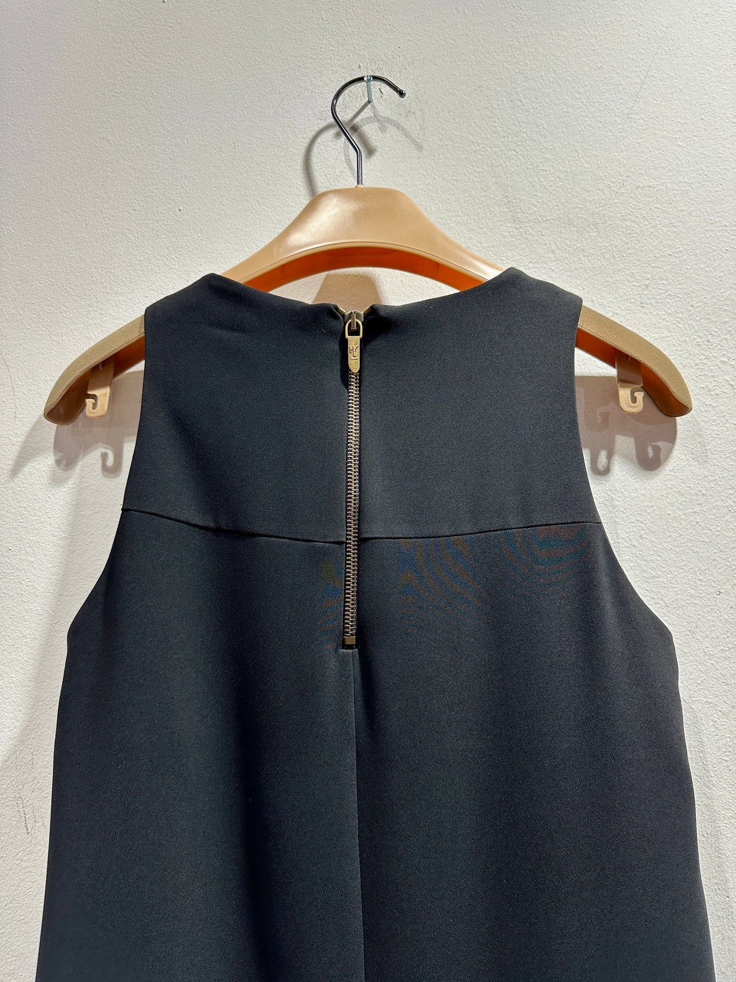 MANILA GRACE - Tubino scollo americano, Nero