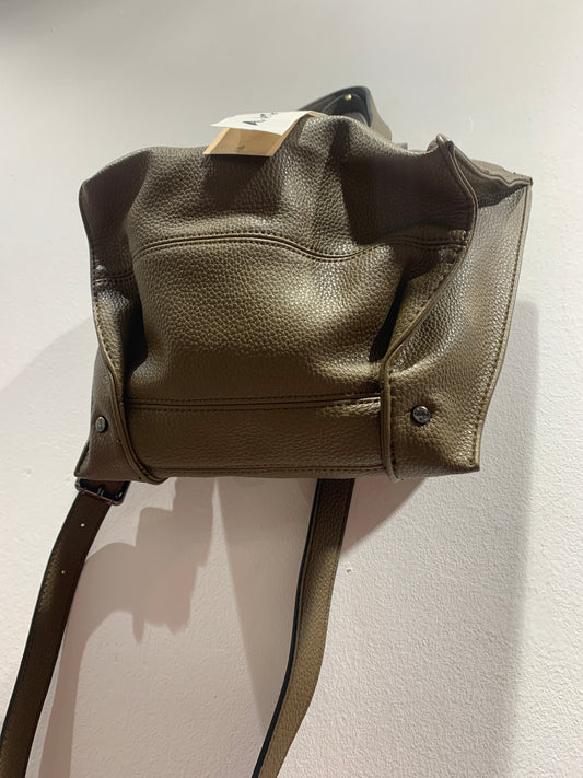 ALESSIA SANTI - Borsa a mano in pelle, fango