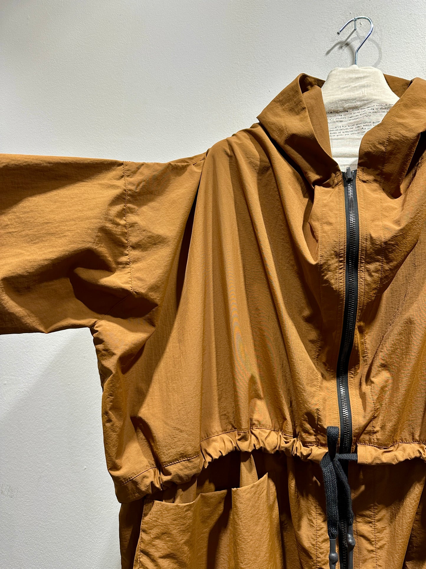 KIMONORAIN - Coat Bomber antipioggia, Rust