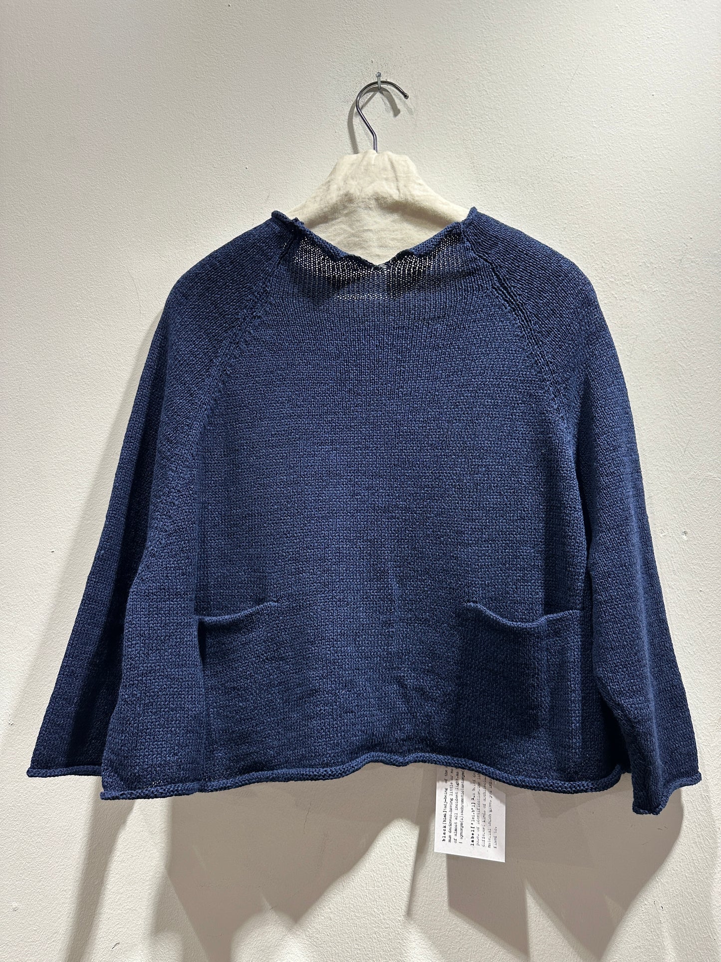 RUNDHOLZ - Cardigan maglia spessa, Navy