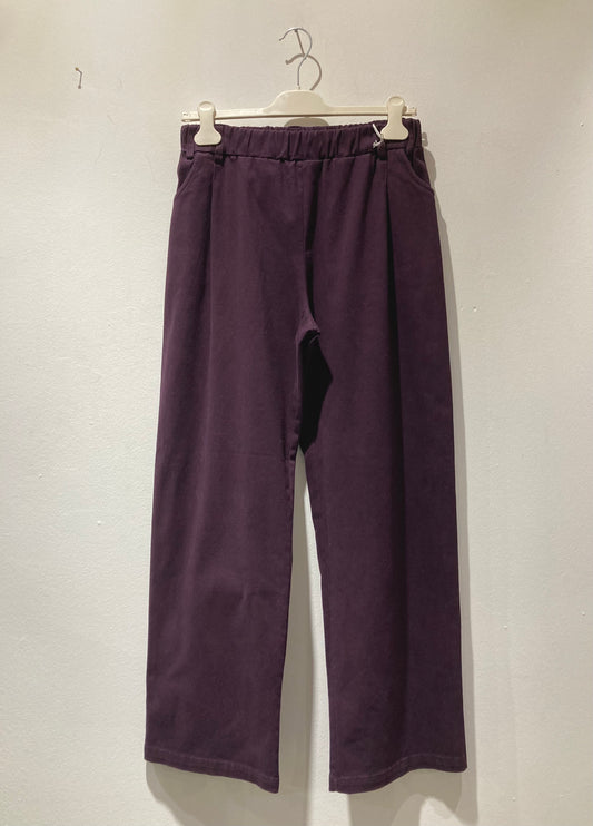 ThiPo - Pantalone dritto, Bordeaux