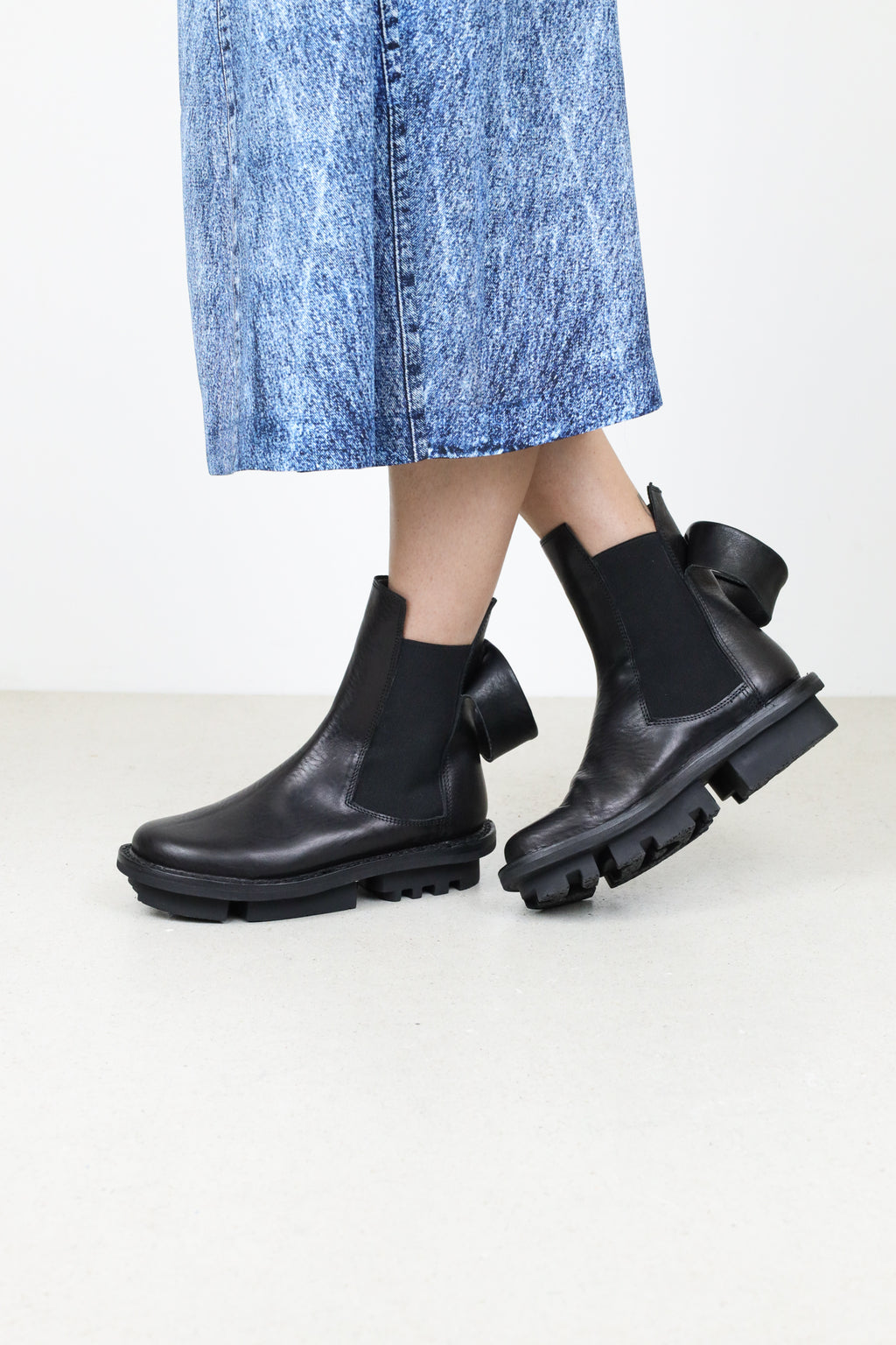 TRIPPEN - Stivaletto Collision Nero