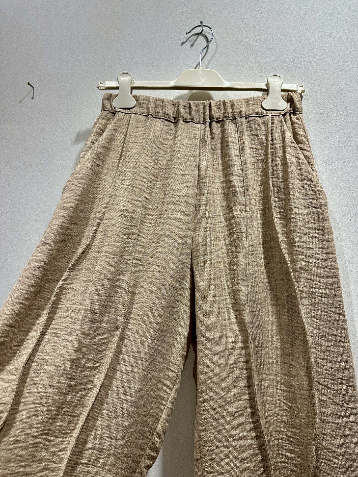 TADASHI - Pantalone nervature, Beige