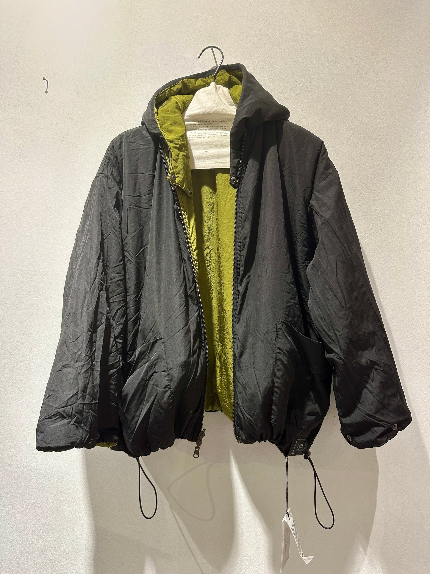 KIMONORAIN - Bomber reversibile, Brass