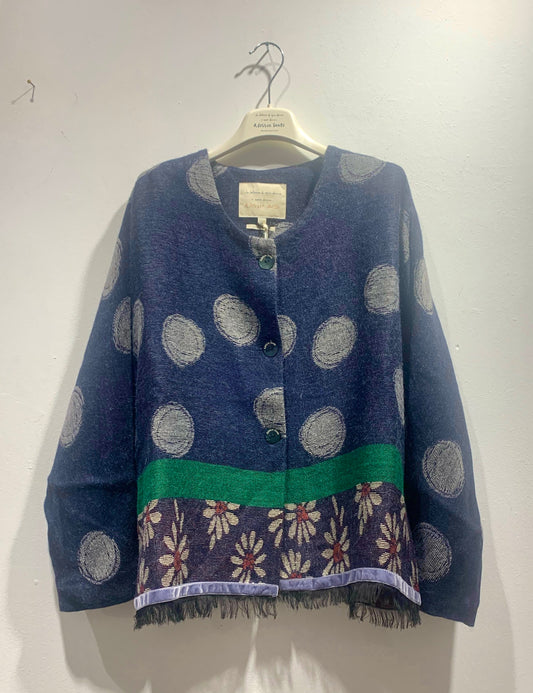 ALESSIA SANTI - Giacca fantasia, Blu