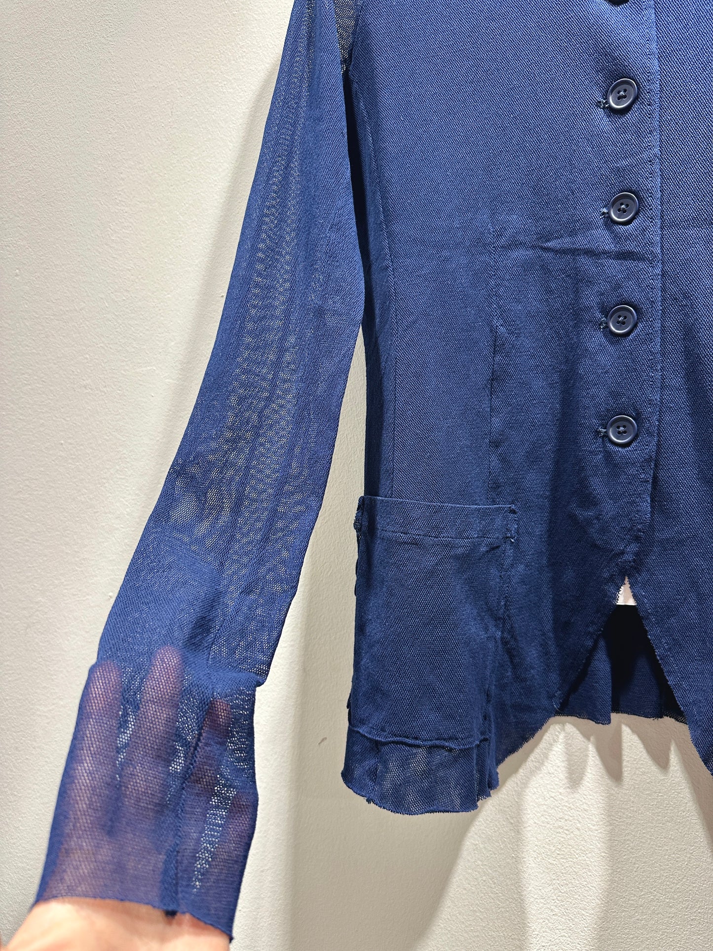 RUNDHOLZ -Giacca retina, Navy