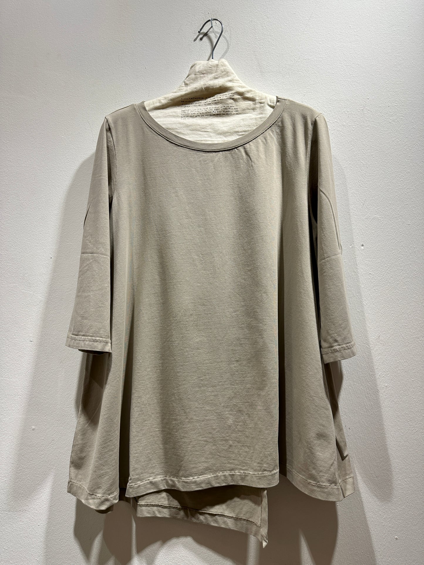 MAMA B - T-shirt svasata Giacinto, Argento