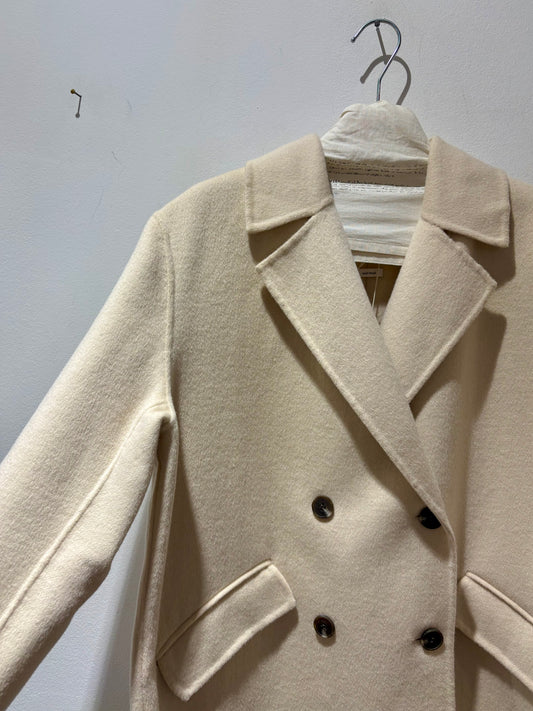 YERSE - Caban misto lana, Ecru