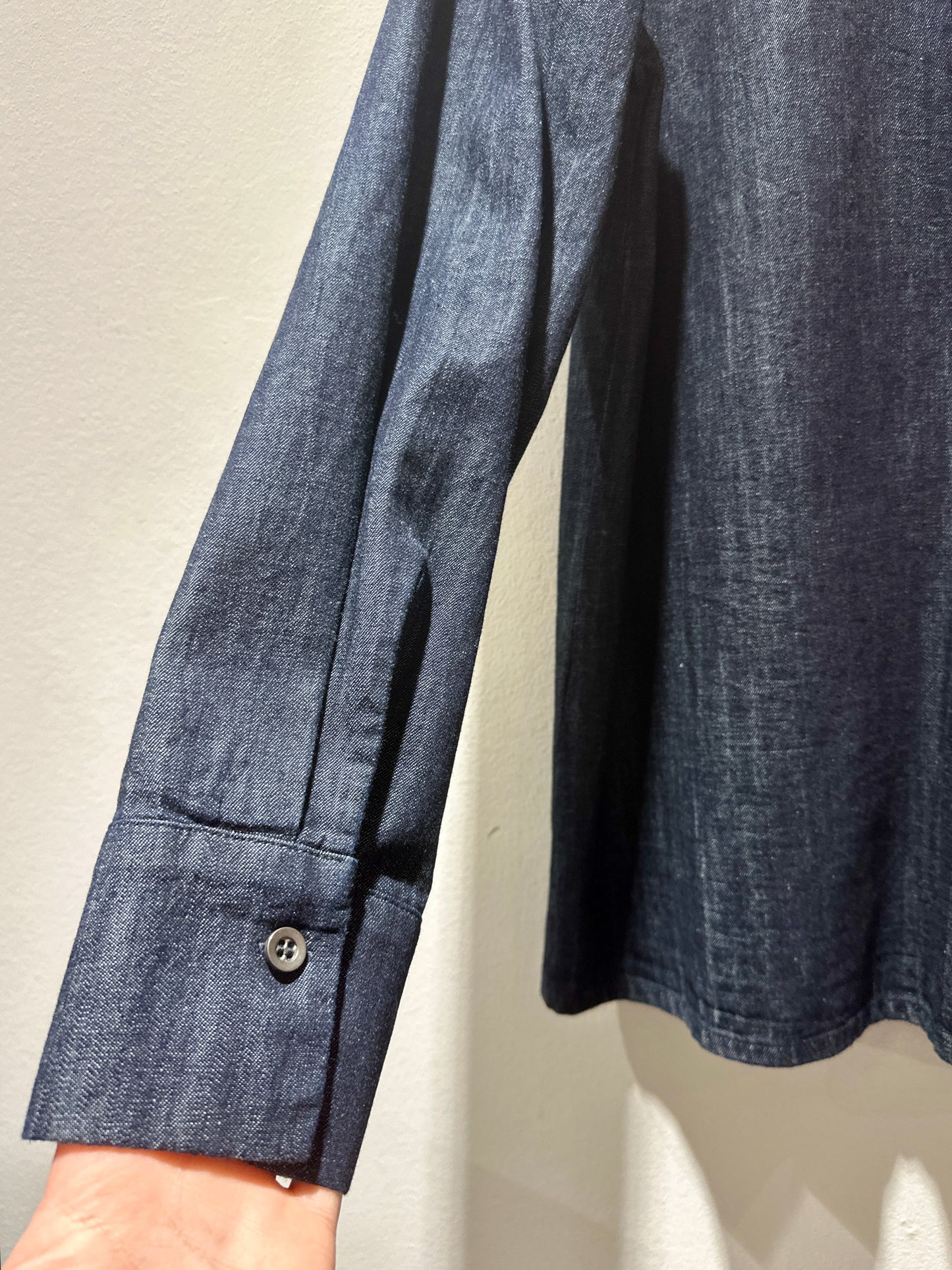 Thipo - Camicia denim, Blu