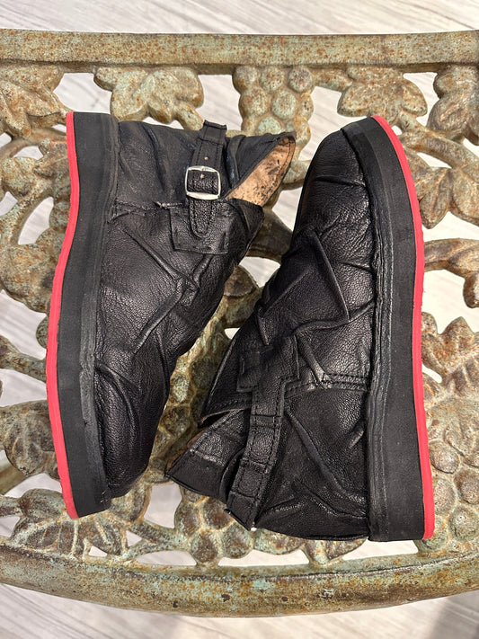 BREAD&BUTTER - Scarpa suola rossa, vera pelle