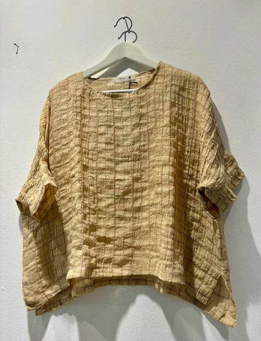 MAMA B - Blusa Tela T, Quadro Grano