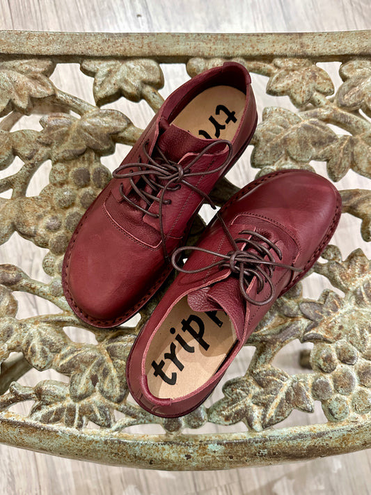 TRIPPEN - Scarpa stringata Insight Bordeaux