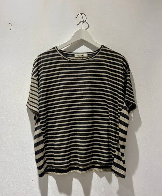 MAMA B - T-shirt Gio V1, Riga Antracite
