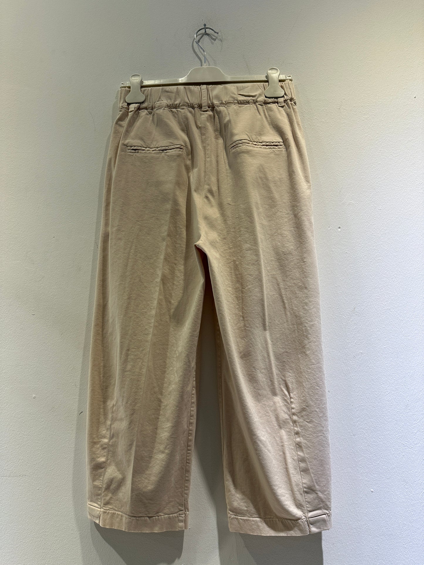 ALESSIA SANTI - Pantalone baggy, Crema