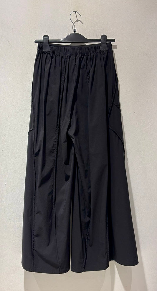 MANESERA - Pantalone palazzo, Nero