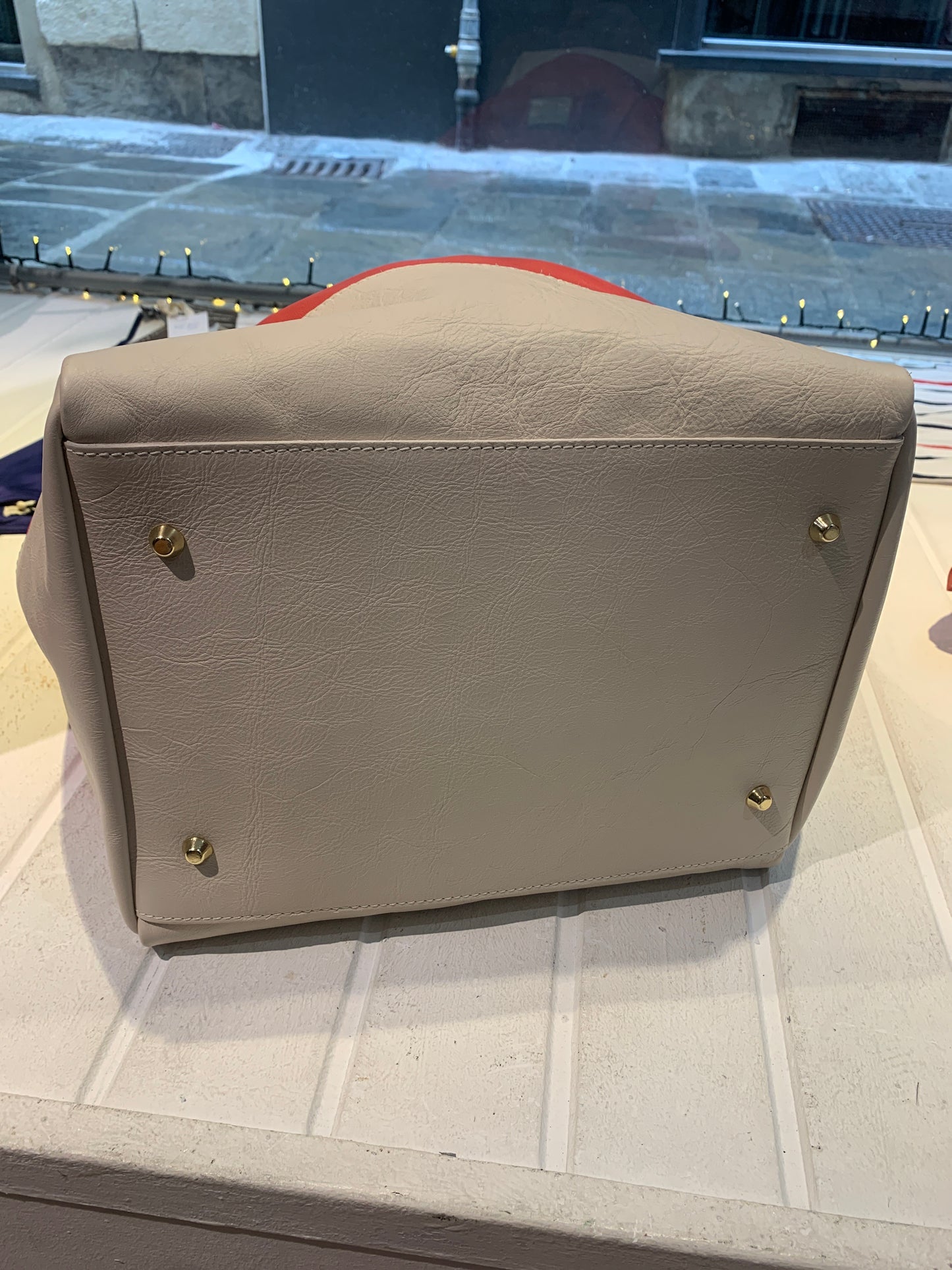 ALESSIA SANTI - Borsa in pelle, Corallo