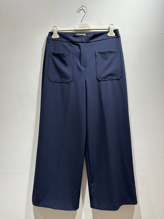 ALESSIA SANTI - Pantalone completo tasche, Blu