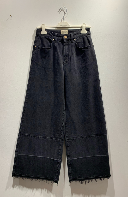 ALESSIA SANTI - Jeans a palazzo, Nero