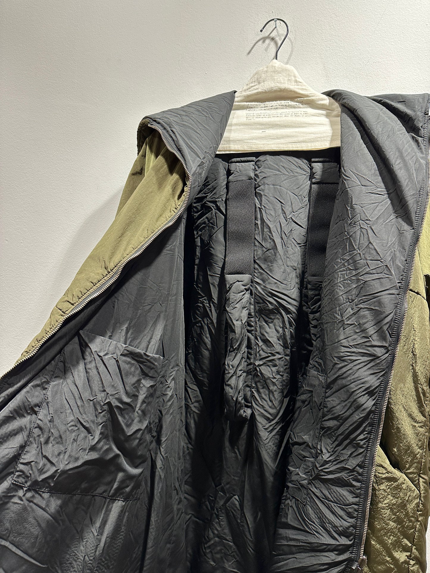 KIMONORAIN - Piumino Parka reversibile, Verde