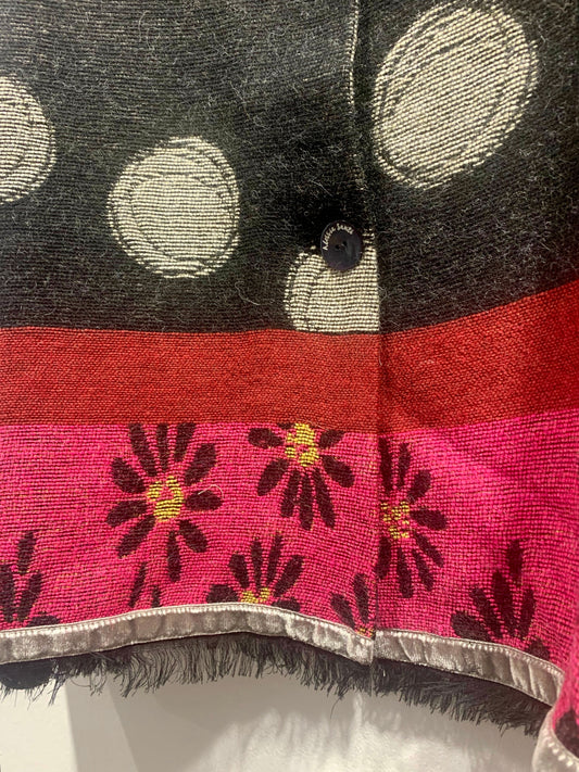 ALESSIA SANTI - Giacca fantasia, Nero