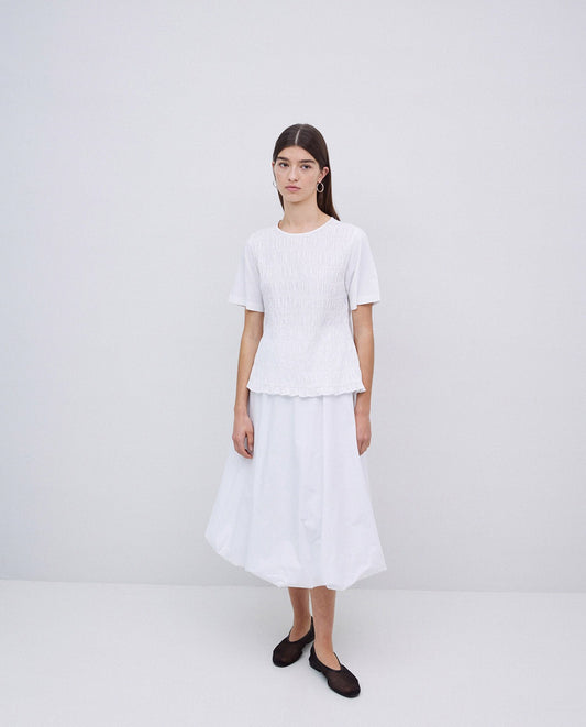 YERSE - Gonna balloon in popeline, Bianco