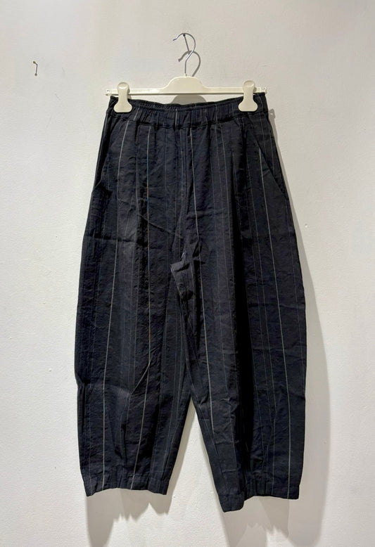 MAMA B - Pantalone Bianco R gessato, Antracite