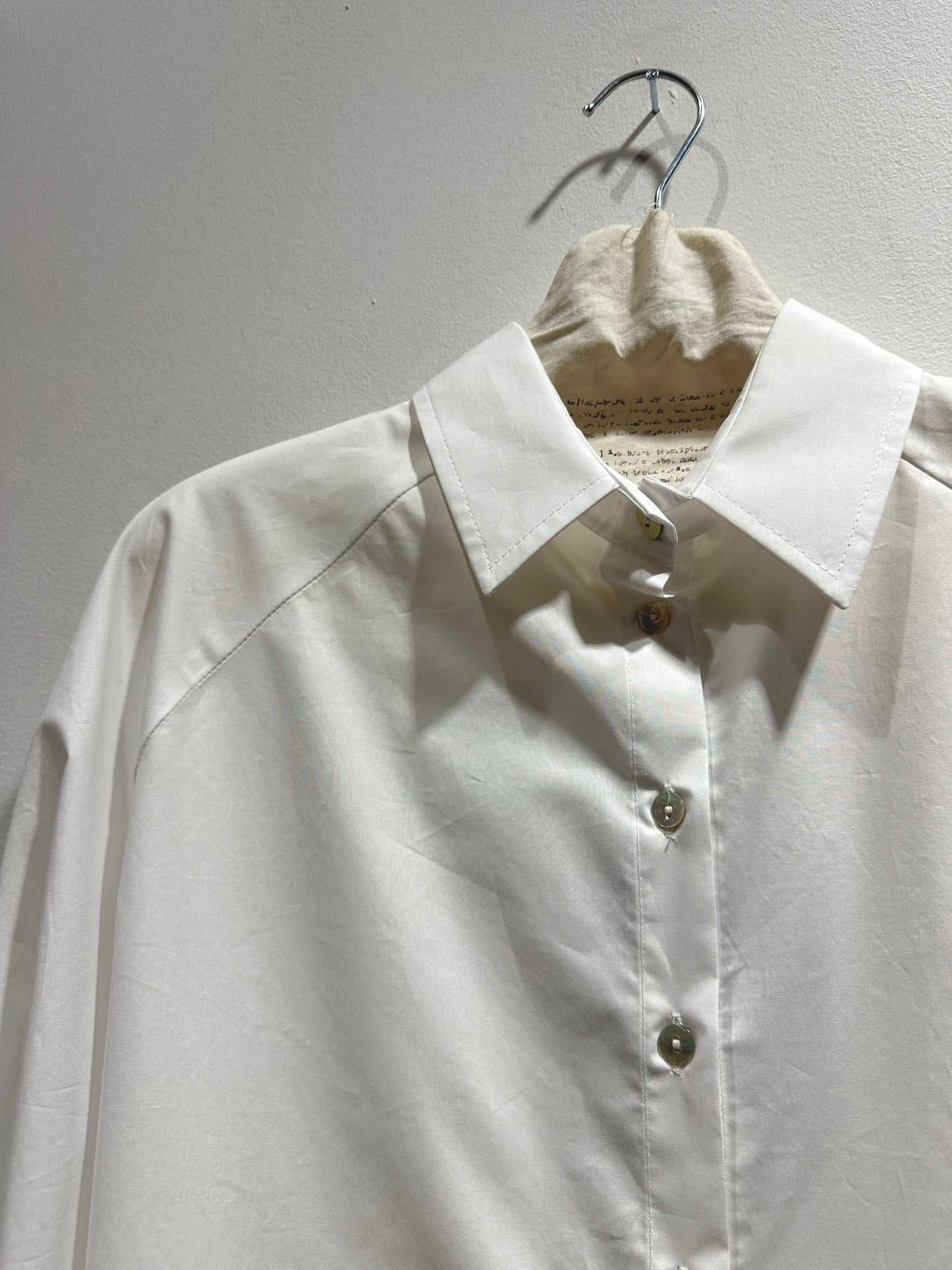 TADASHI - Camicia trapezio, Bianco