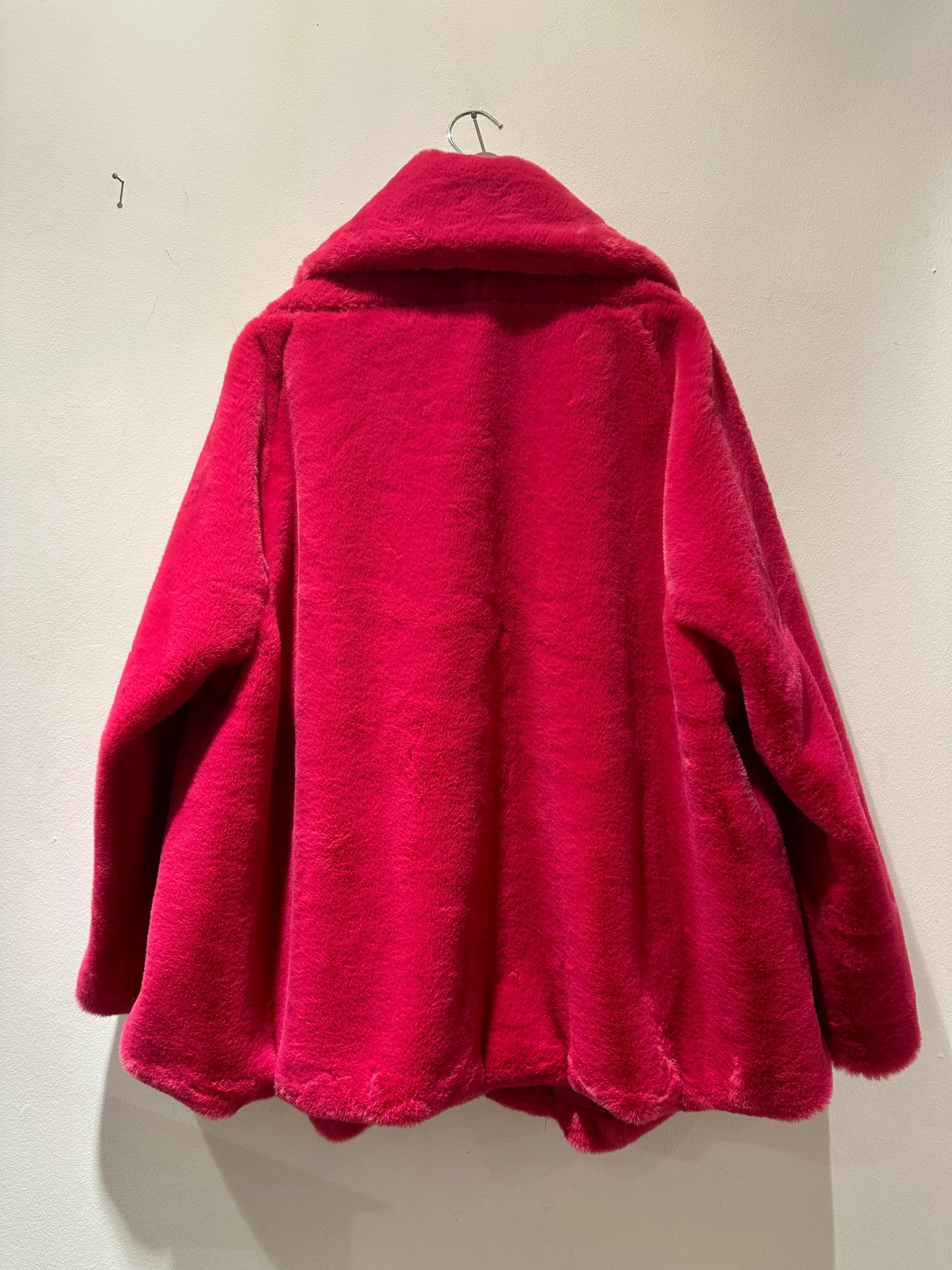 RUNDHOLZ - Ecopelliccia corta, Fucsia