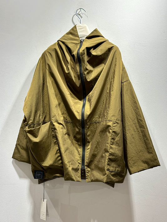 KIMONORAIN - Giacca Basic antipioggia reversibile, Wood