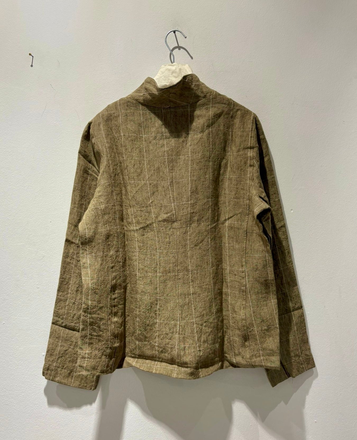 MAMA B - Giacca Adel E in lino, Quadro Cumino