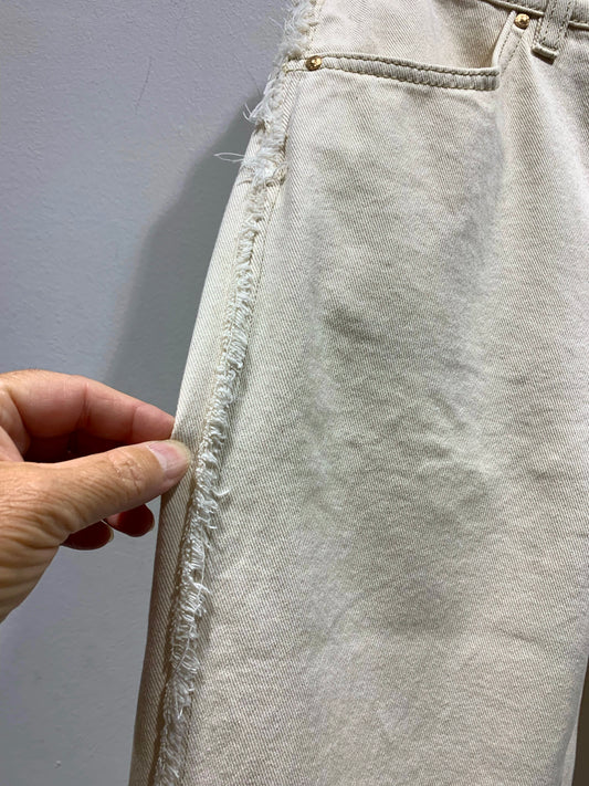 ALESSIA SANTI - Jeans dritto, Crema