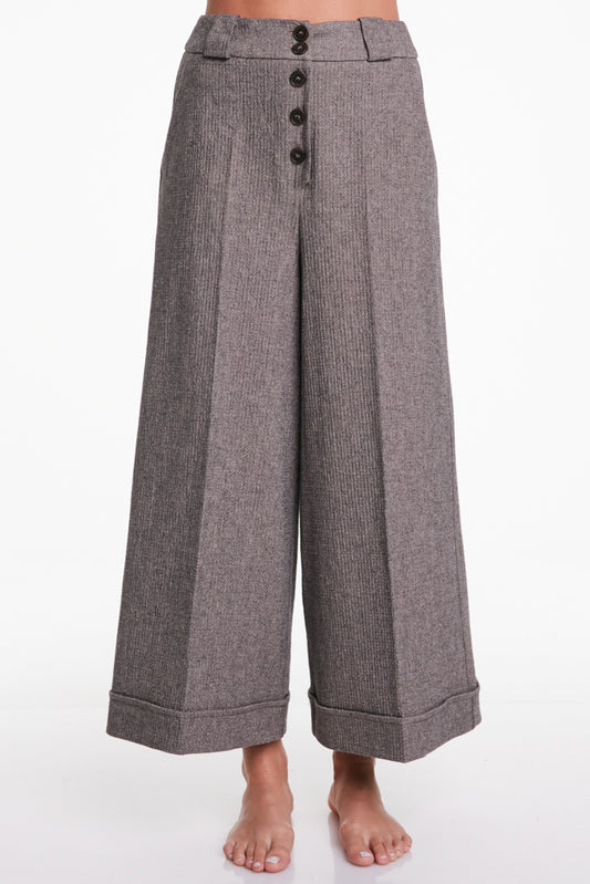 ALESSIA SANTI - Pantalone palazzo completo