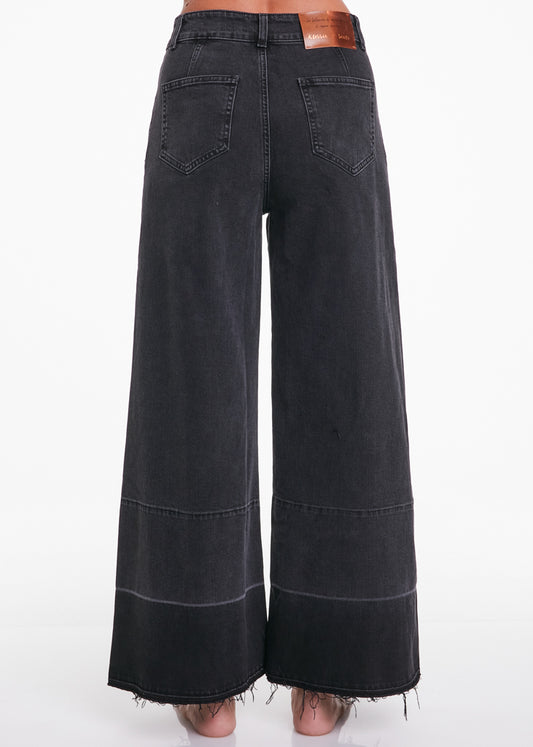 ALESSIA SANTI - Jeans a palazzo, Nero
