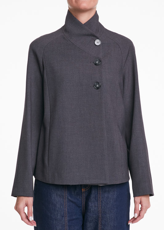 ALESSIA SANTI - Giacca 3 bottoni, Antracite