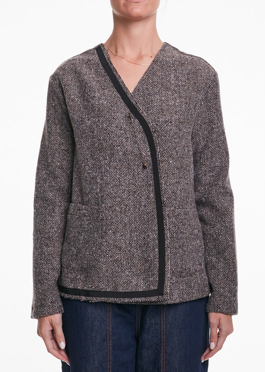 ALESSIA SANTI - Giacca con tasche, Nero