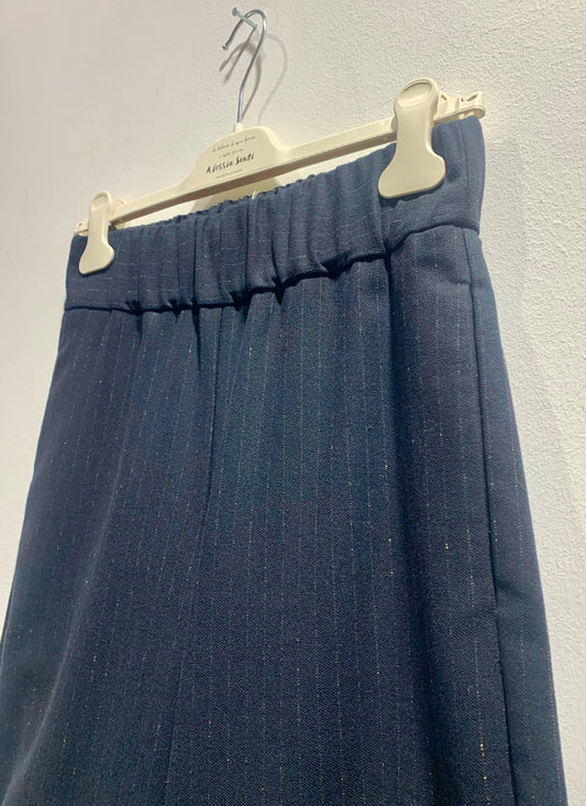 ALESSIA SANTI - Pantalone gessato, Blu
