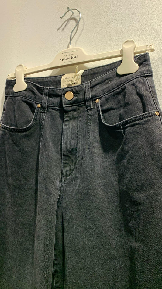 ALESSIA SANTI - Jeans a palazzo, Nero