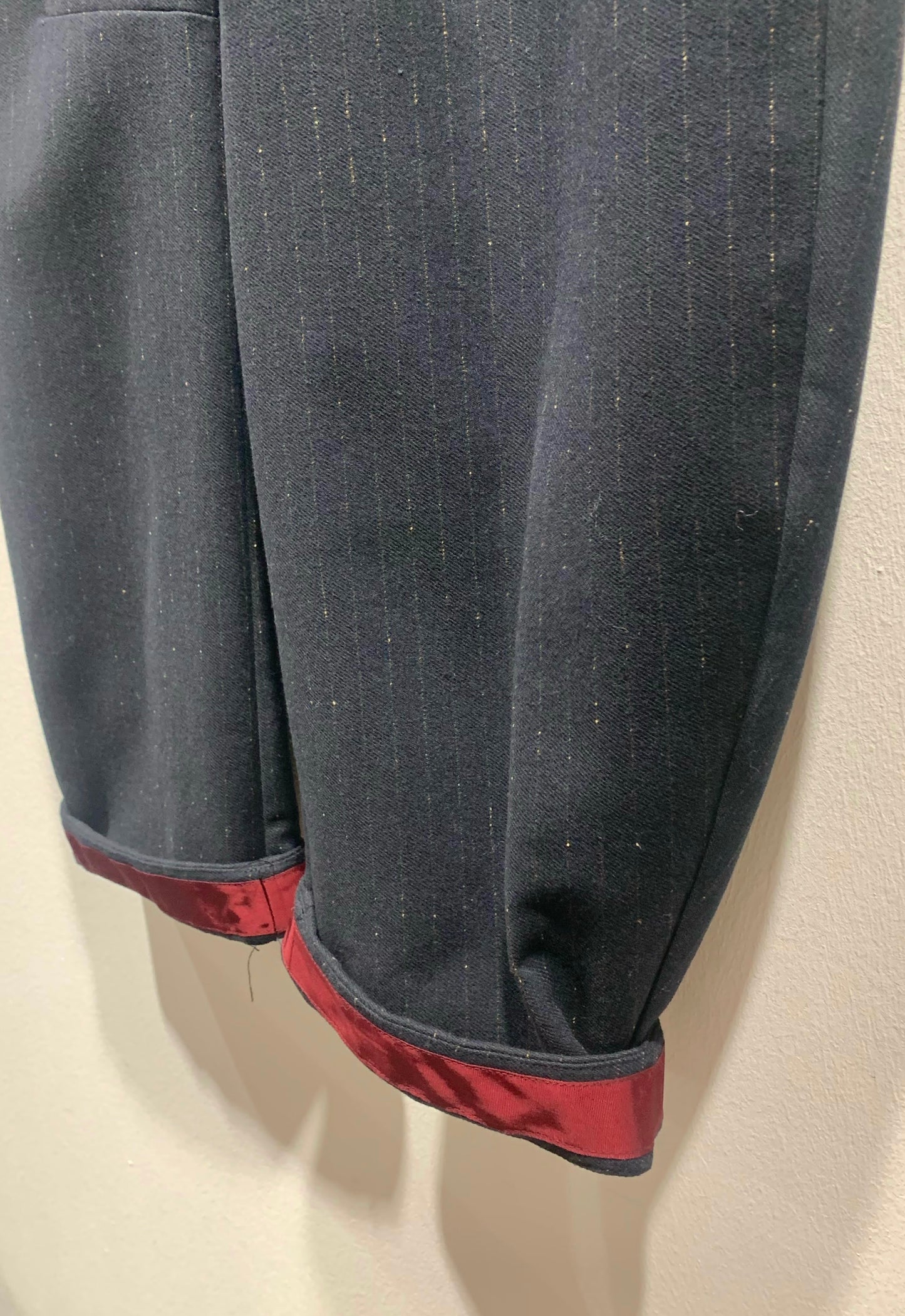 ALESSIA SANTI - Pantalone gessato, Blu
