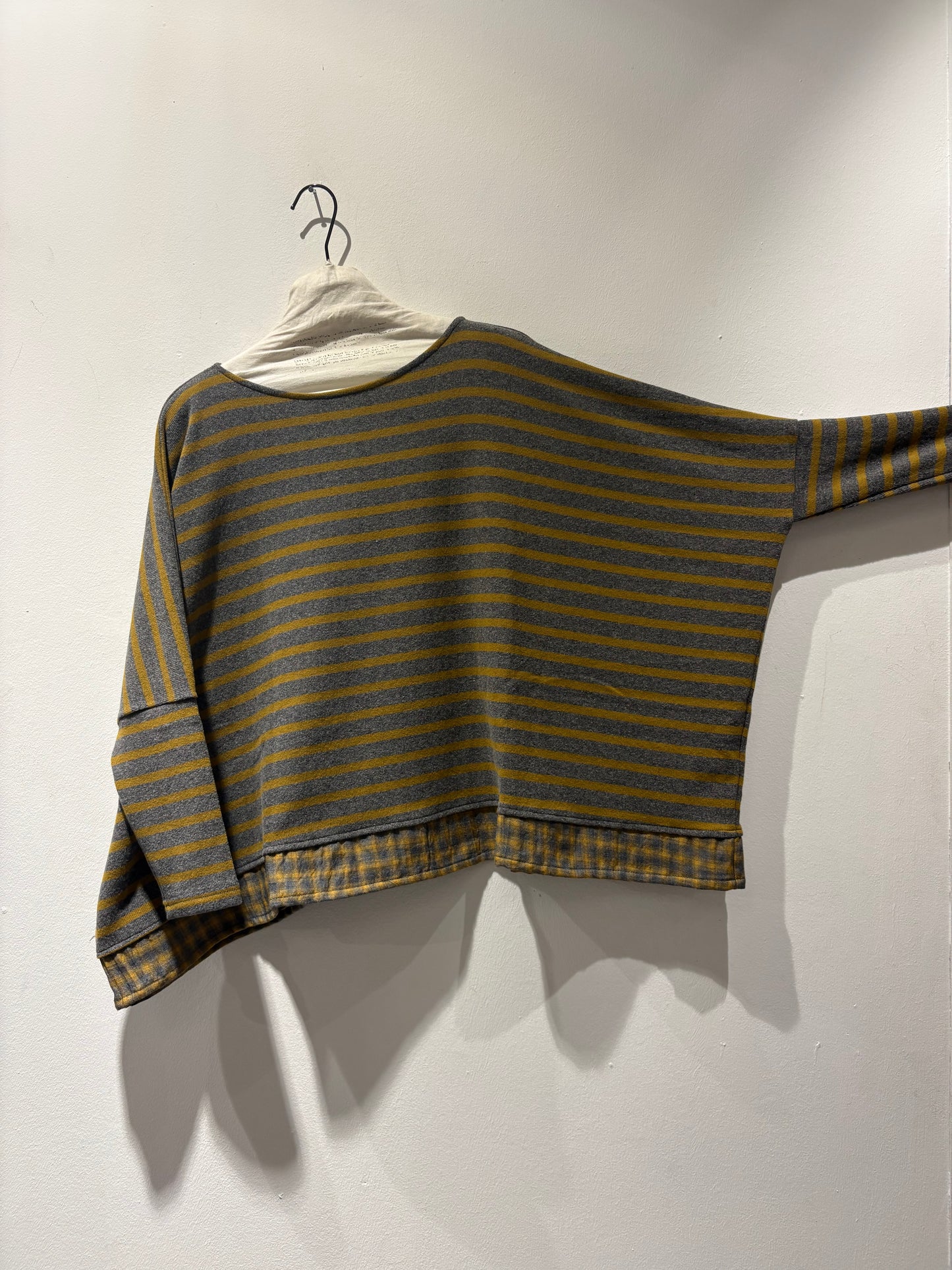 MAMA B - Maglia Bamboo V2, grigio-caramello
