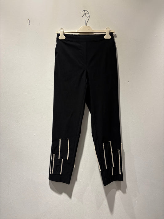 TADASHI - Pantalone nero tecnico