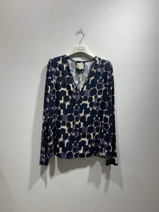 ALESSIA SANTI - Blusa in viscosa fantasia