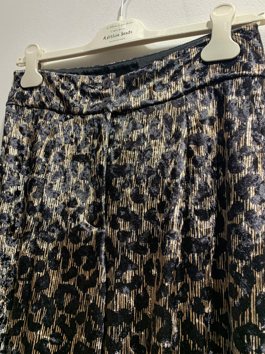 ALESSIA SANTI - Pantalone stampa animalier