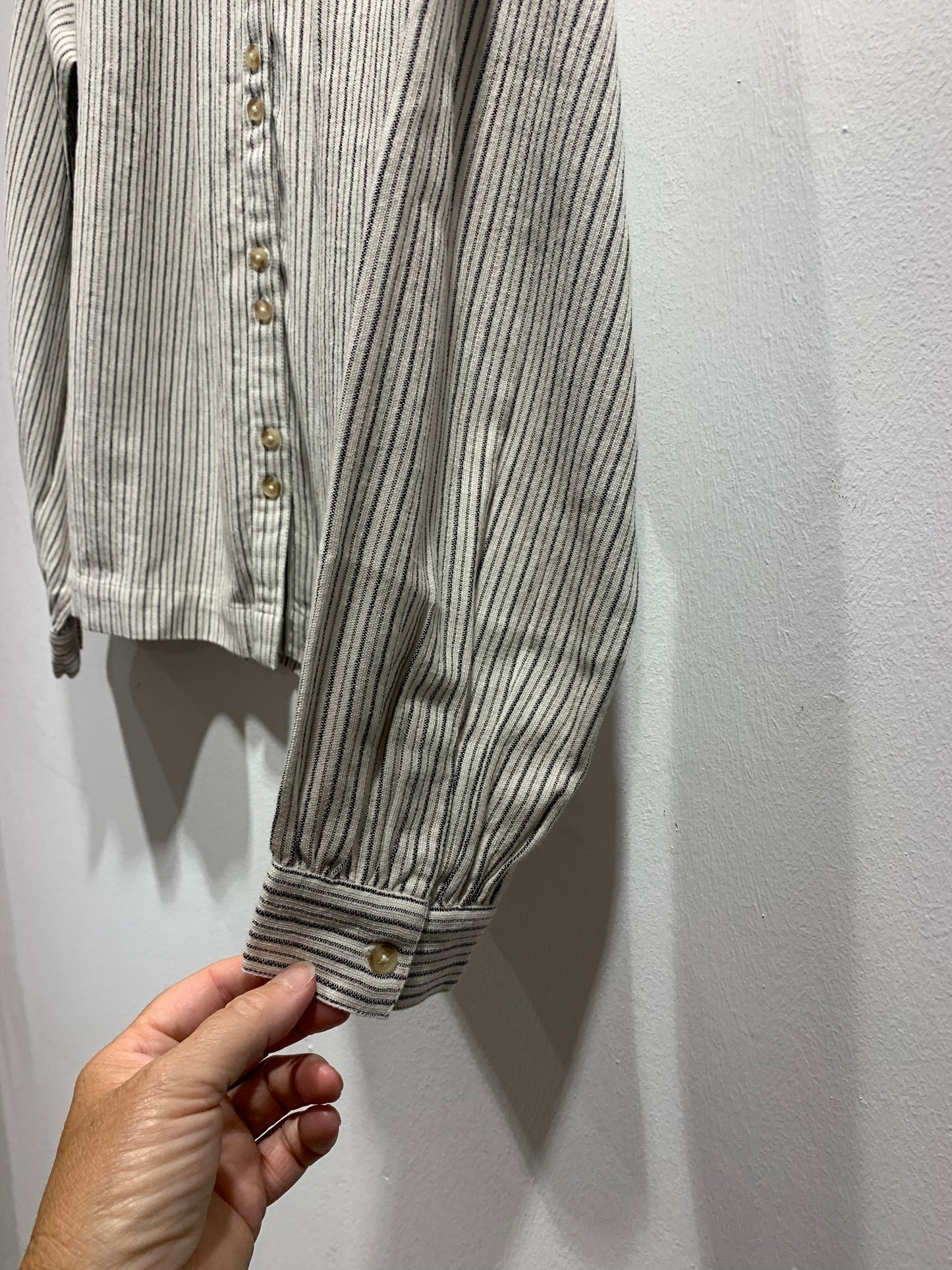 YERSE - Camicia fantasia, Ecru