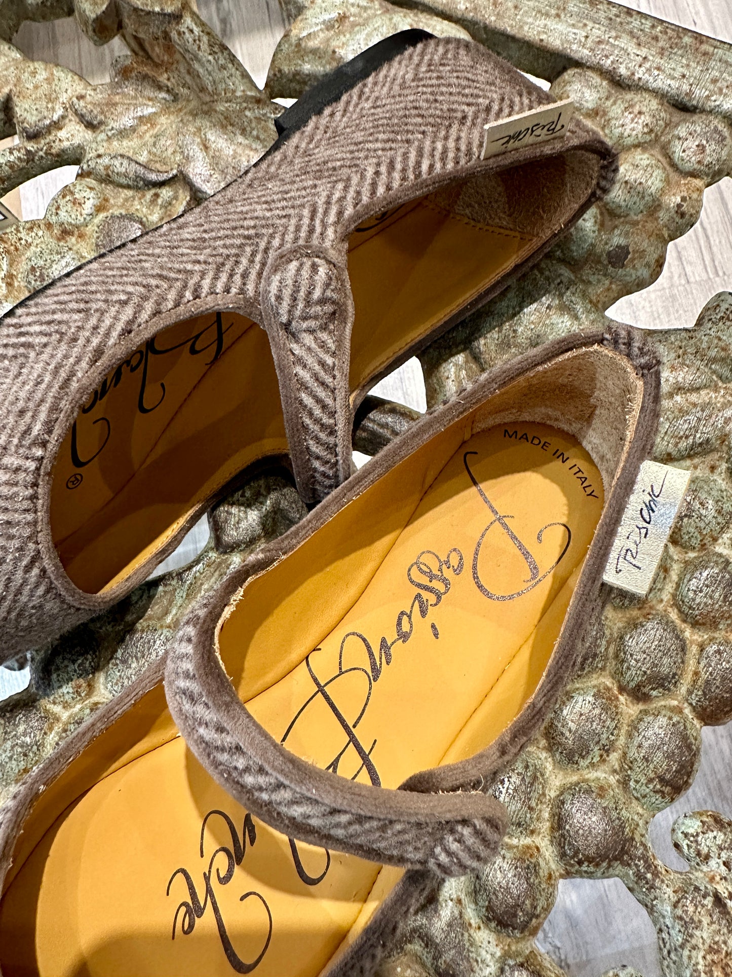PASSION BLANCHE - Ballerina Sophia Tweed Tortora