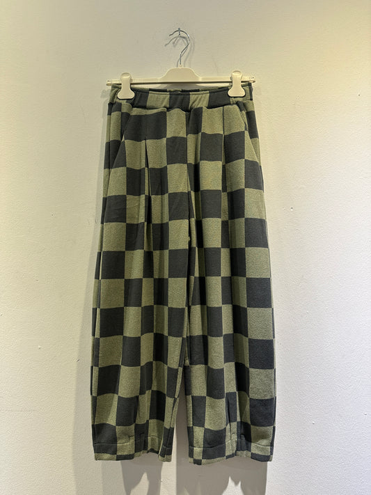 MAMA B - Pantalone Bianco J Effetto Dama, Linfa